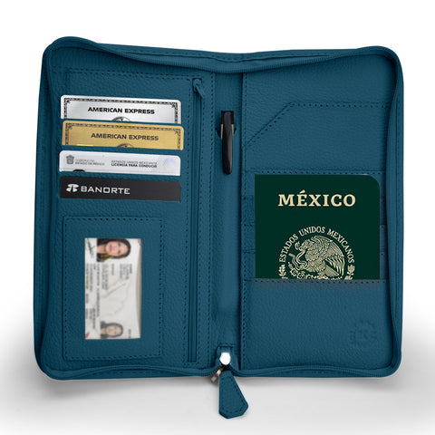 funda para pasaporte mexicano
